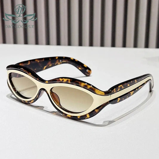 New Fashion Oval Cat Eye Sunglasses for Stylish Women - Love Salve