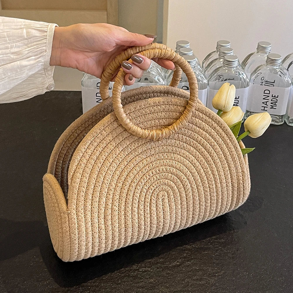 Handwoven Clutch Purse for Stylish Beach Days - Love Salve