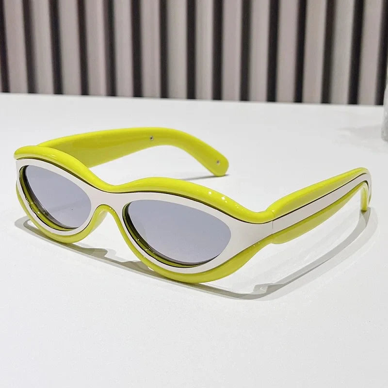 New Fashion Oval Cat Eye Sunglasses for Stylish Women - Love Salve