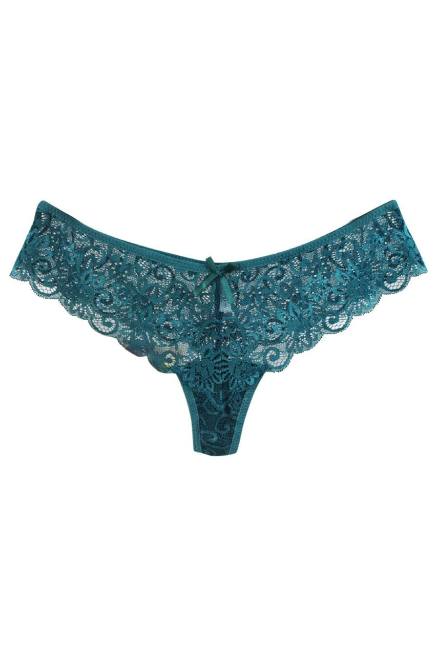 3wishes.com Apparel & Accessories > Lingerie - Lace Thong Panty - Premium Quality
