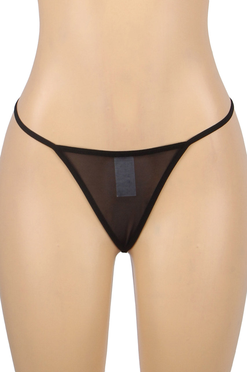 3wishes: Black Mesh Chemise