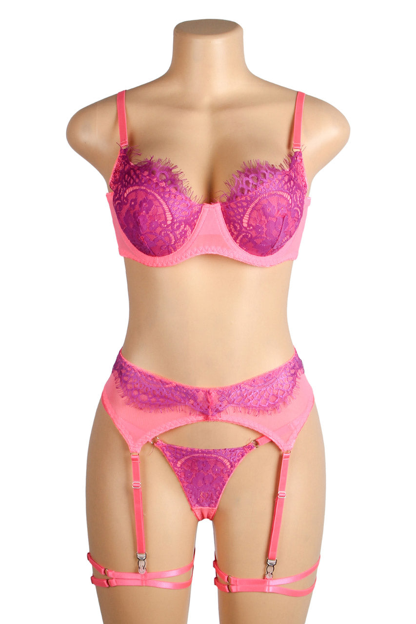 3wishes Comfort Lace Bra Set - Stylish & Flattering