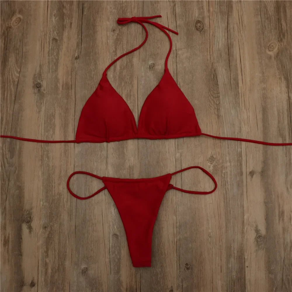 Sexy Bikini Set New Cross-Border European American Style Women’s Swimsuit