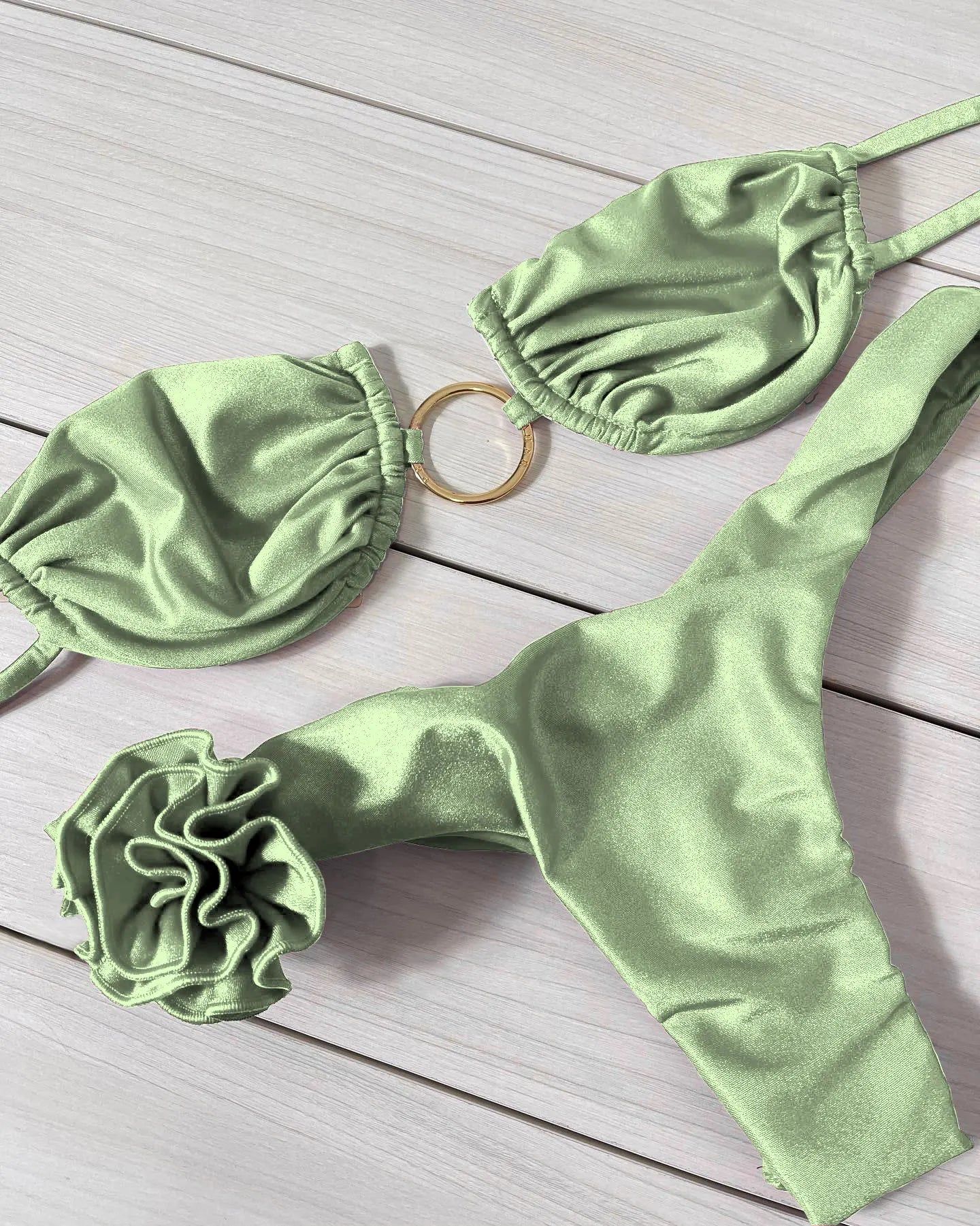 Saria Two Piece Swimsuit for Trendy Beach Style - Love Salve