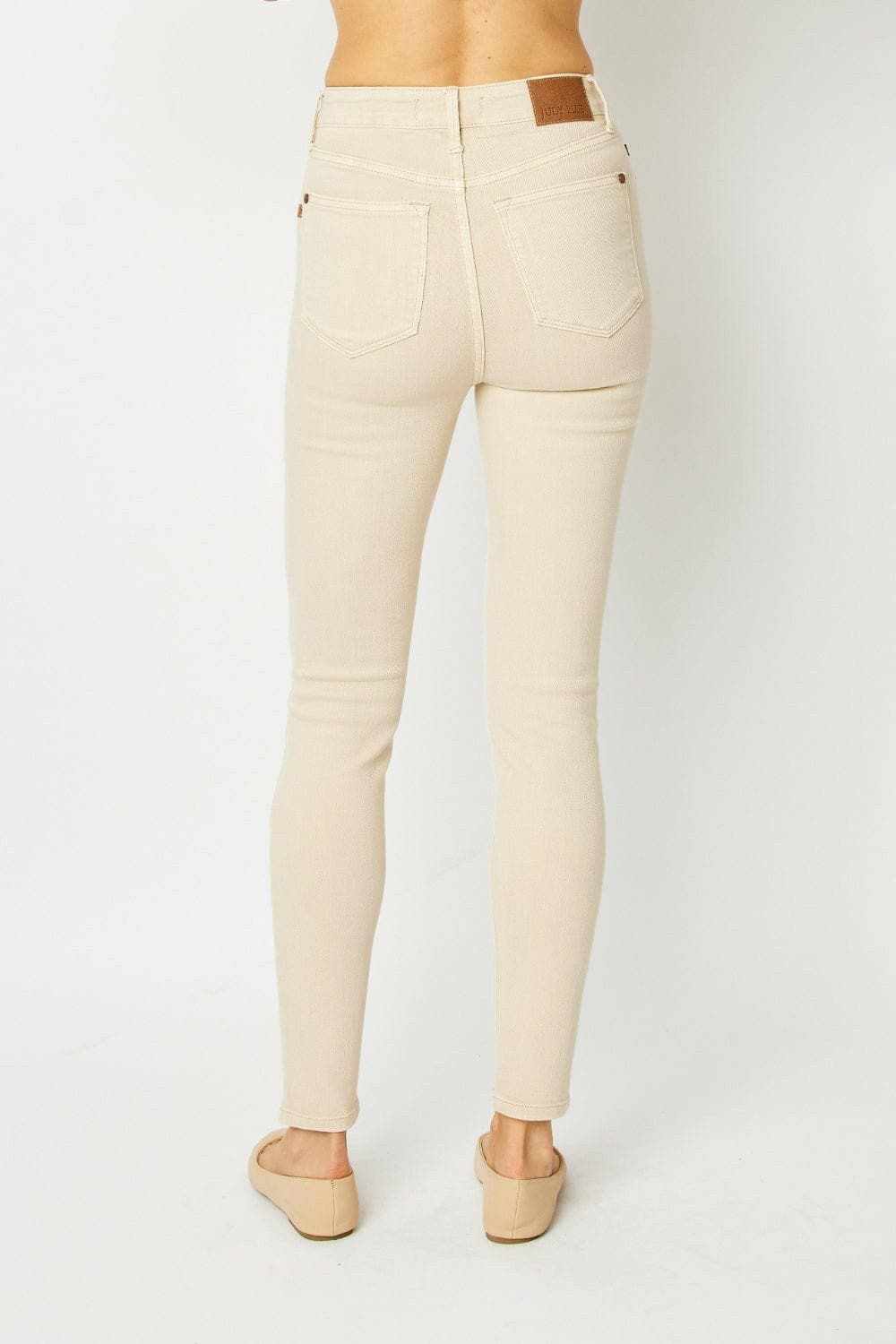 Sculpted tummy control skinny jeans - Love Salve