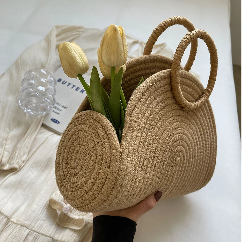 Handwoven Clutch Purse for Stylish Beach Days - Love Salve