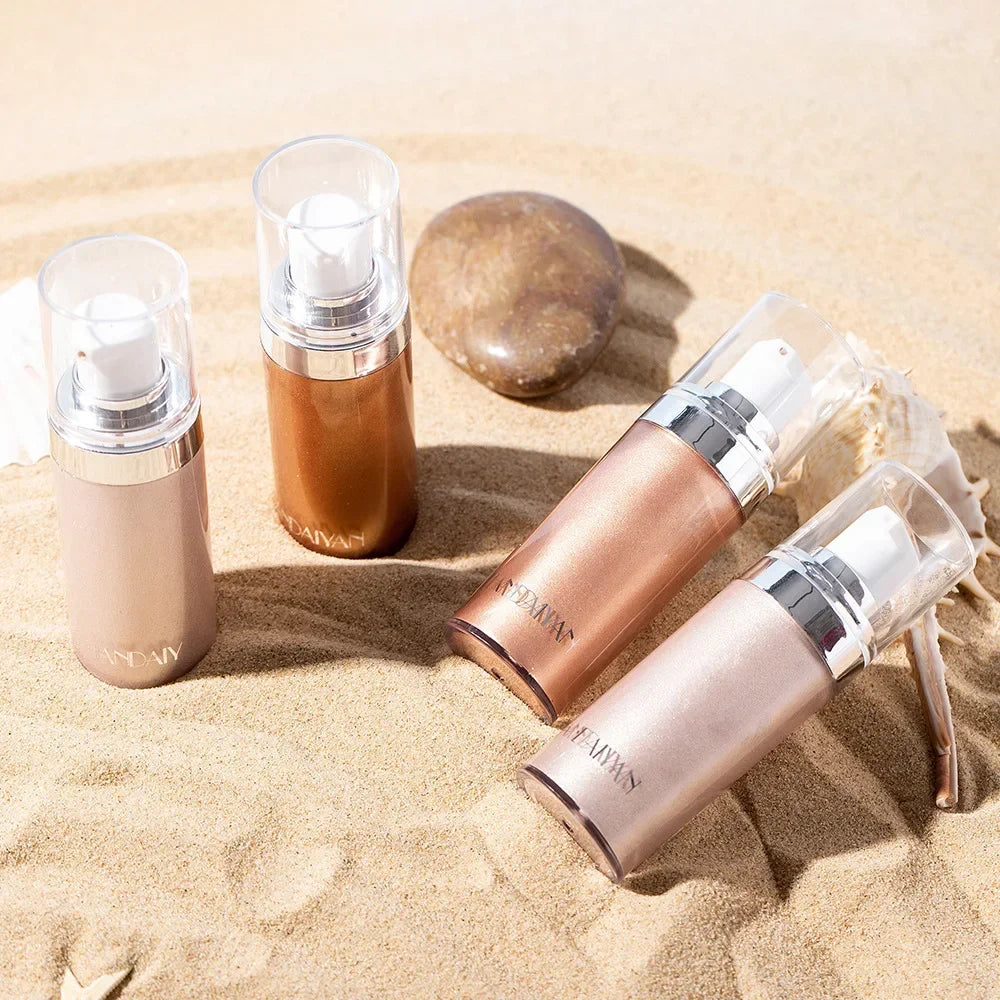 Liquid Highlighter Body Shimmer for Radiant Skin Shine - Love Salve