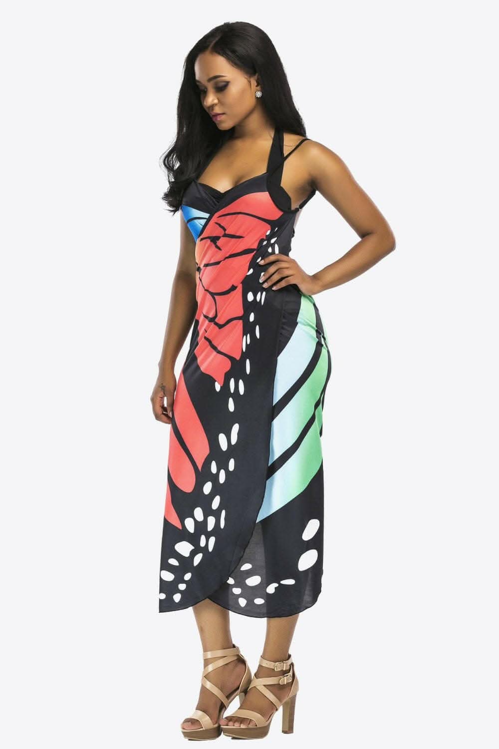 Sheer butterfly cover-up dress - Love Salve