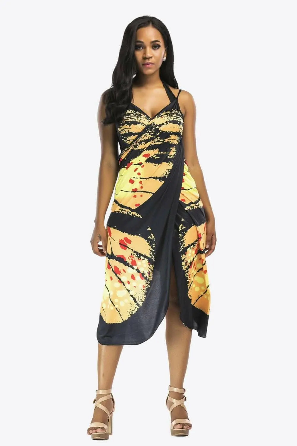 Sheer butterfly cover-up dress - Love Salve