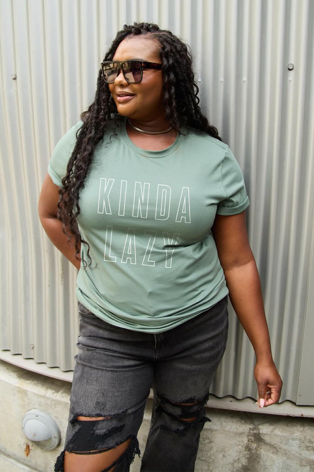 Simply Love Kinda Lazy Tee