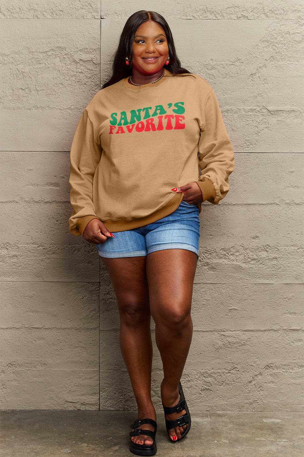 Simply Love Santa Sweatshirt - Love Salve