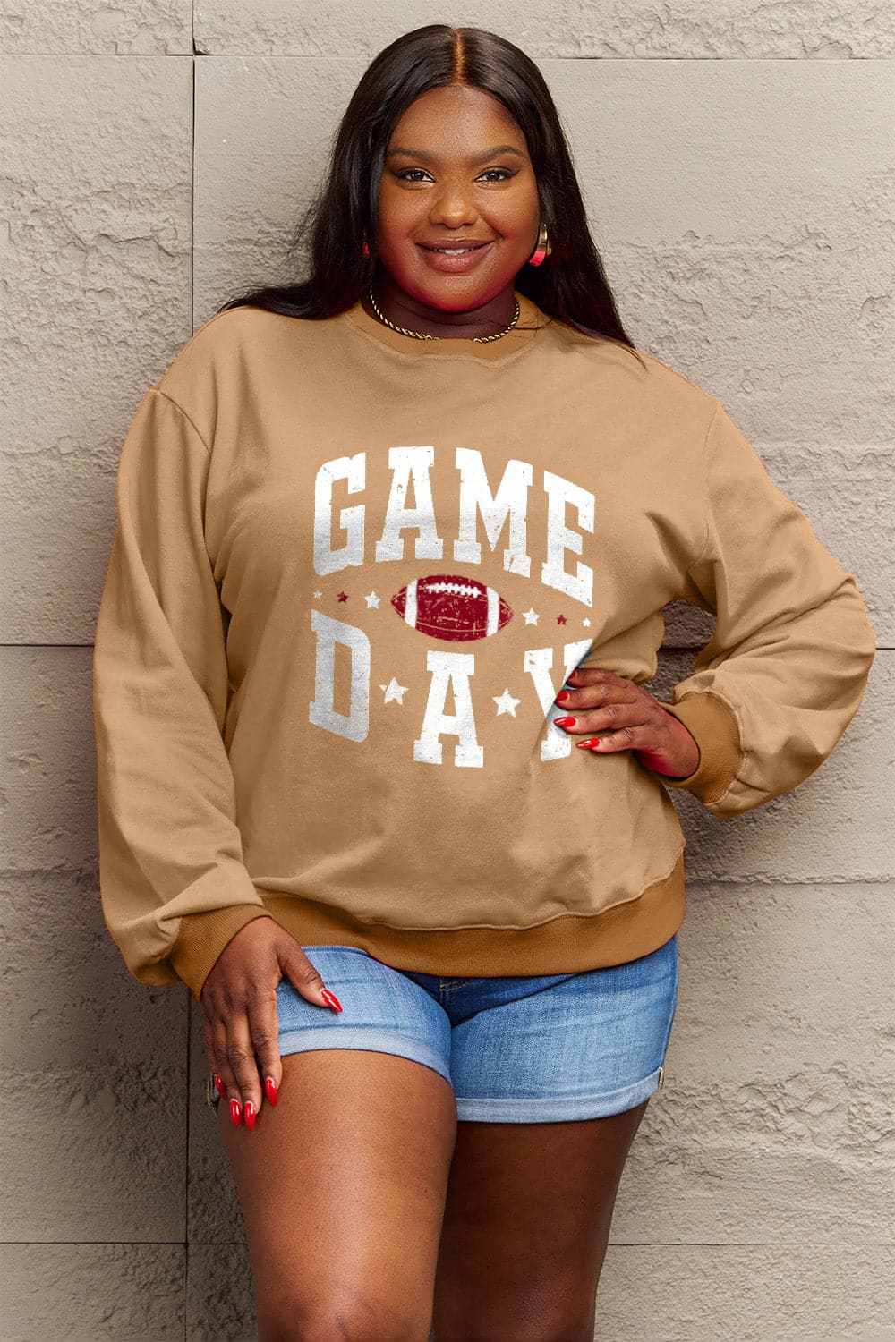 Simply Love game day sweatshirt - Love Salve