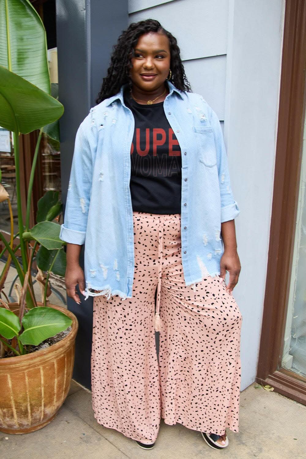 Simply Love superwoman tee - Love Salve