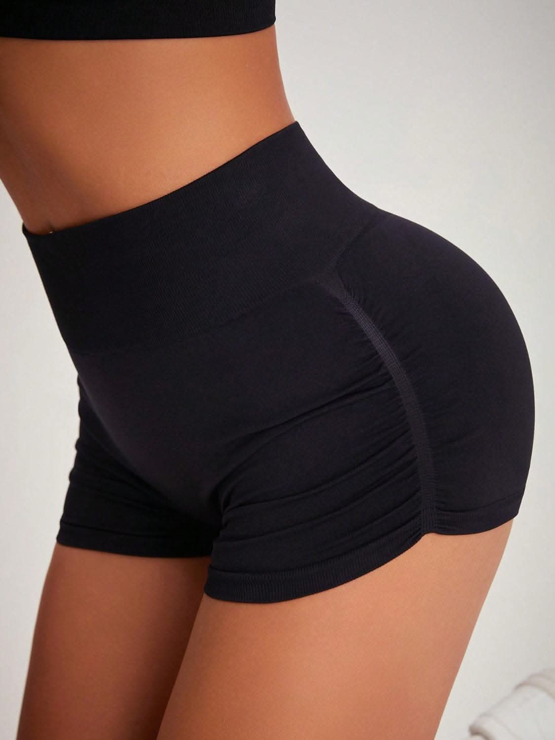 Stylish High Waist Active Shorts