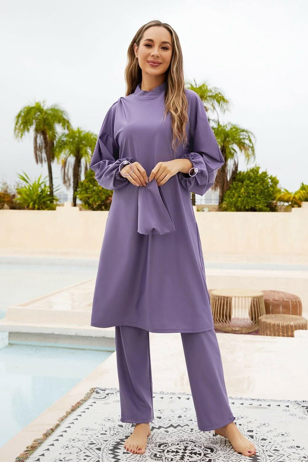 Stylish drawstring swim set - Love Salve