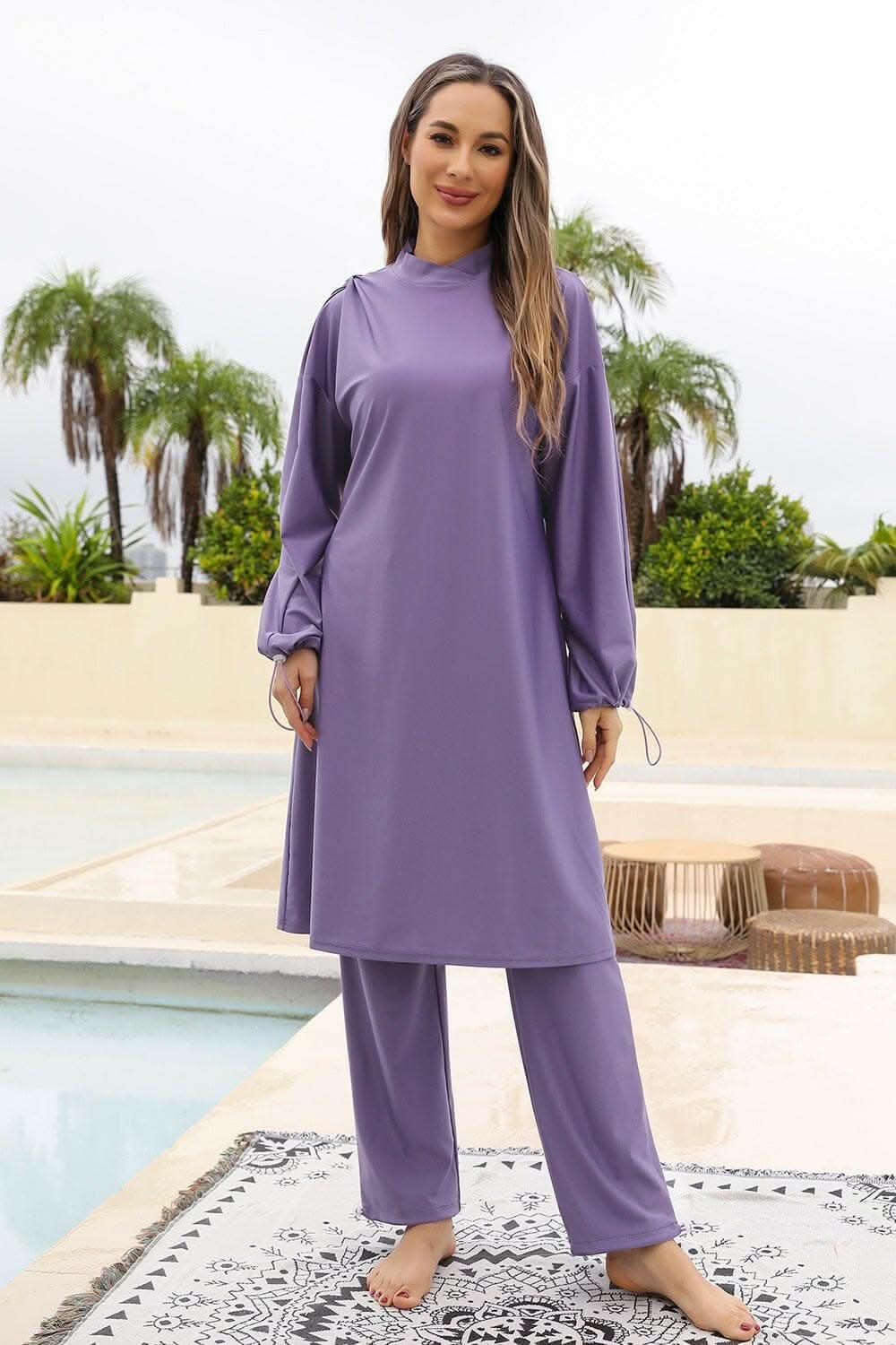 Stylish drawstring swim set - Love Salve