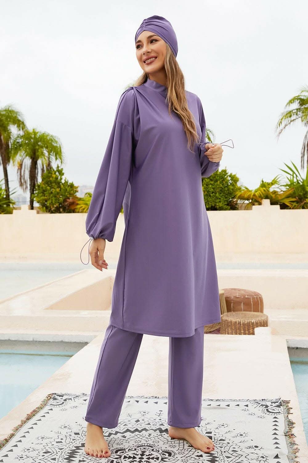 Stylish drawstring swim set - Love Salve