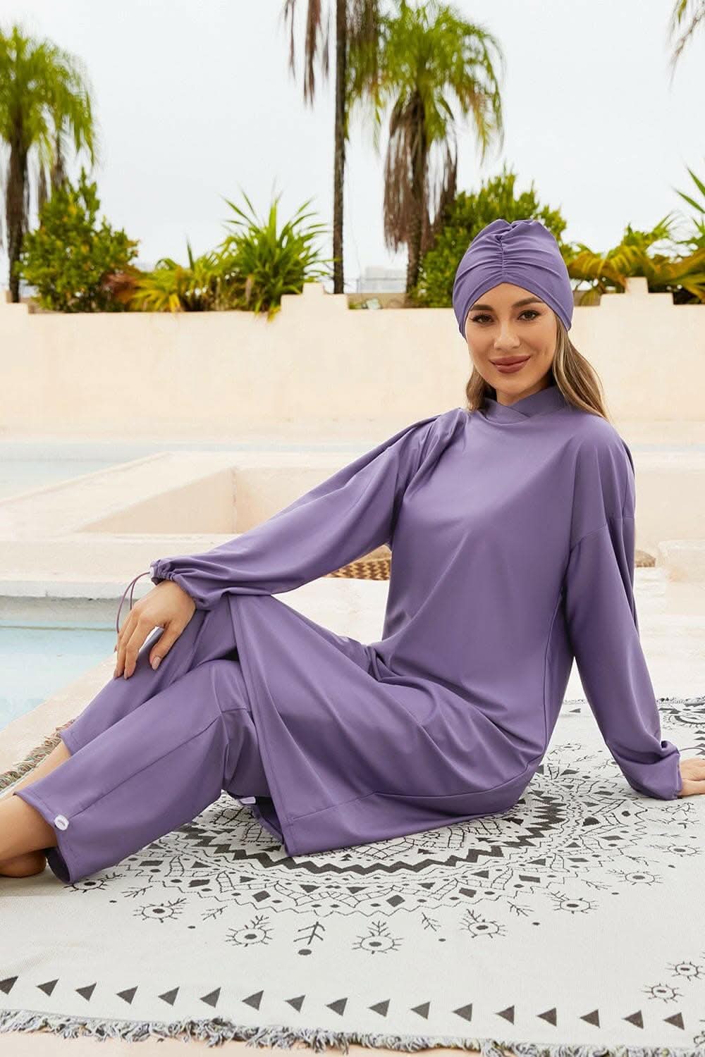 Stylish drawstring swim set - Love Salve