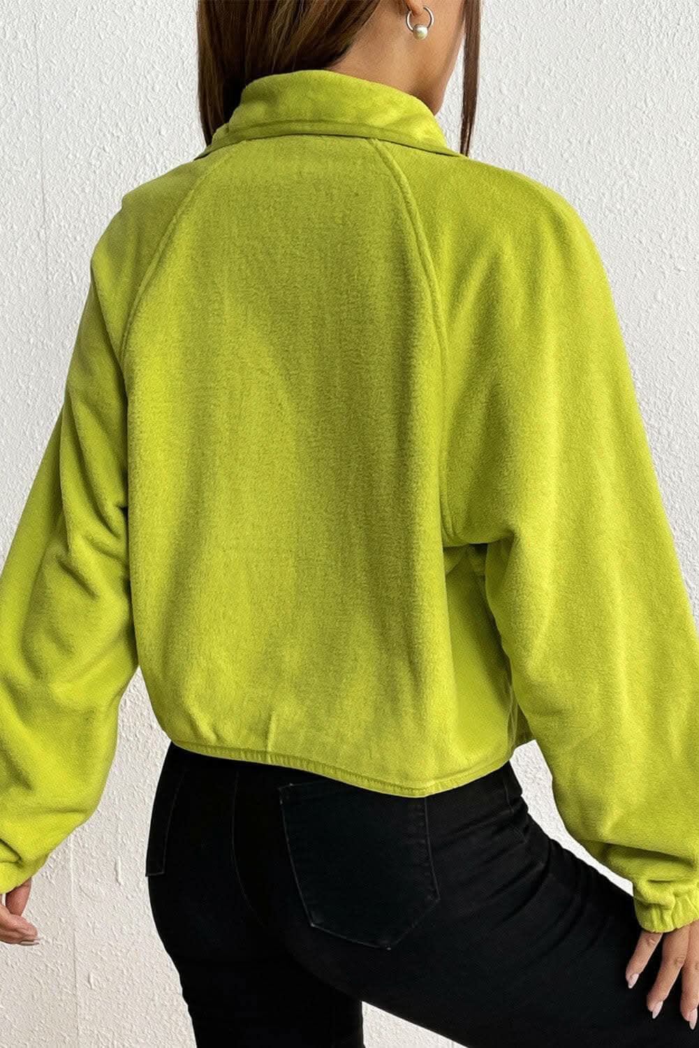 Stylish snap-collared jacket