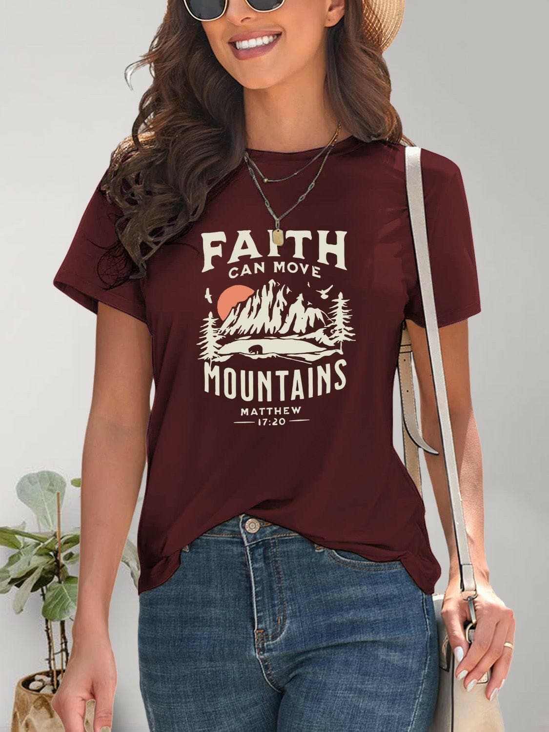 Trendy graphic tee for casual style - Love Salve