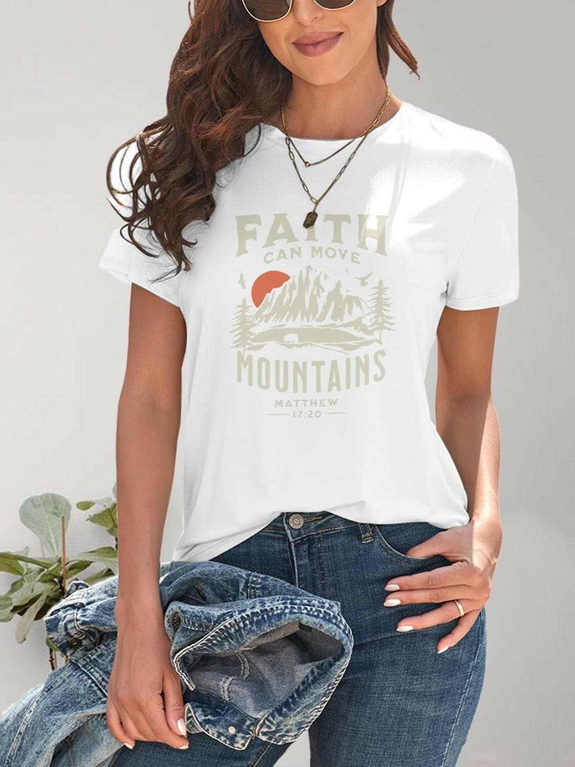 Trendy graphic tee for casual style - Love Salve