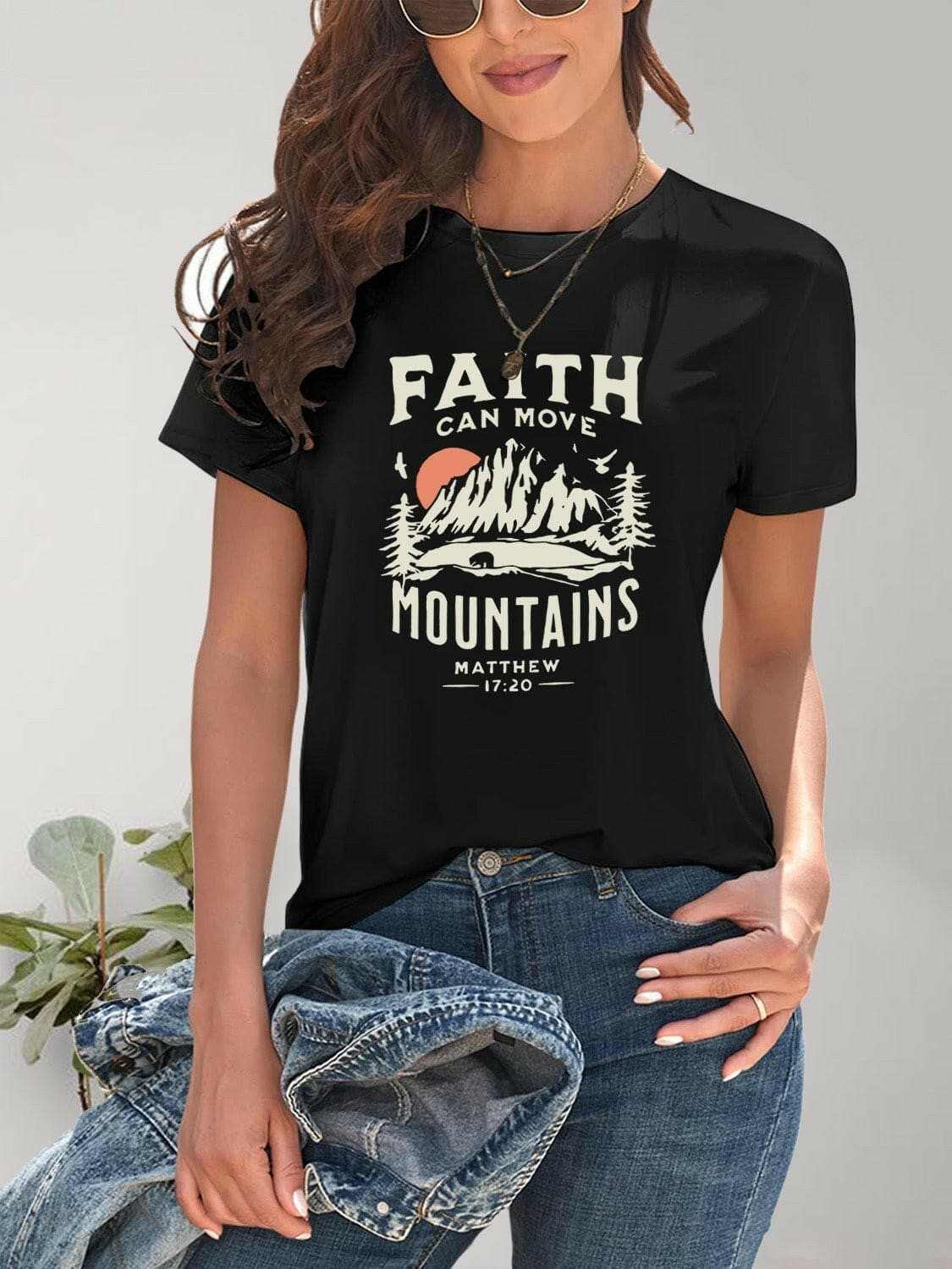 Trendy graphic tee for casual style - Love Salve