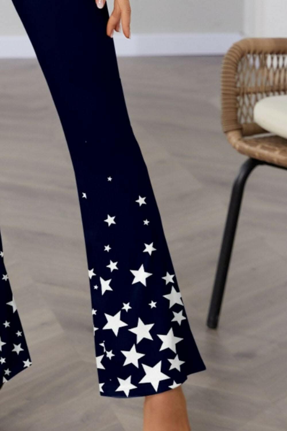 Twinkle flared elastic pants - Love Salve