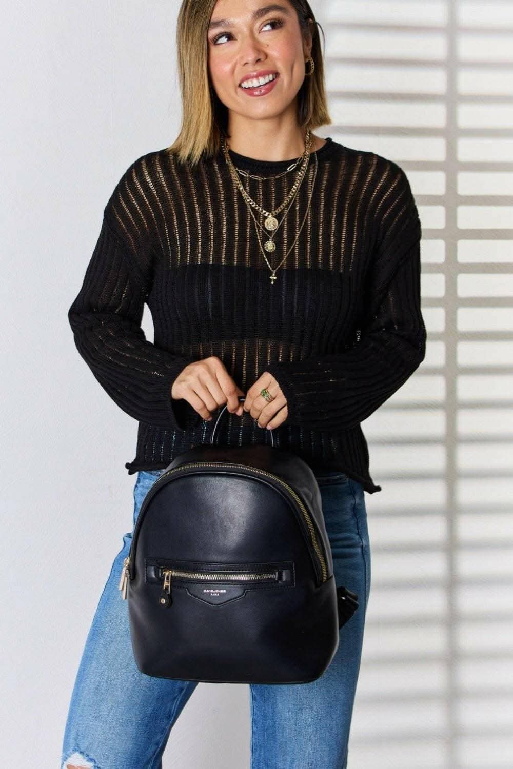 Urbanite PU leather backpack - Love Salve