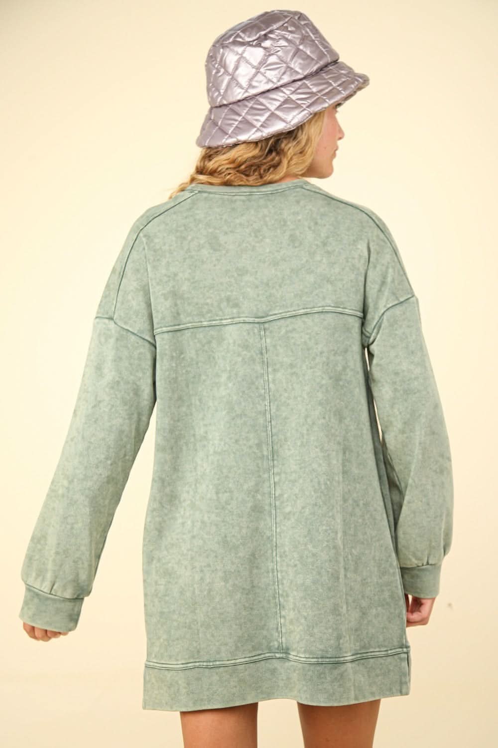 Very J oversized mineral dress - Love Salve