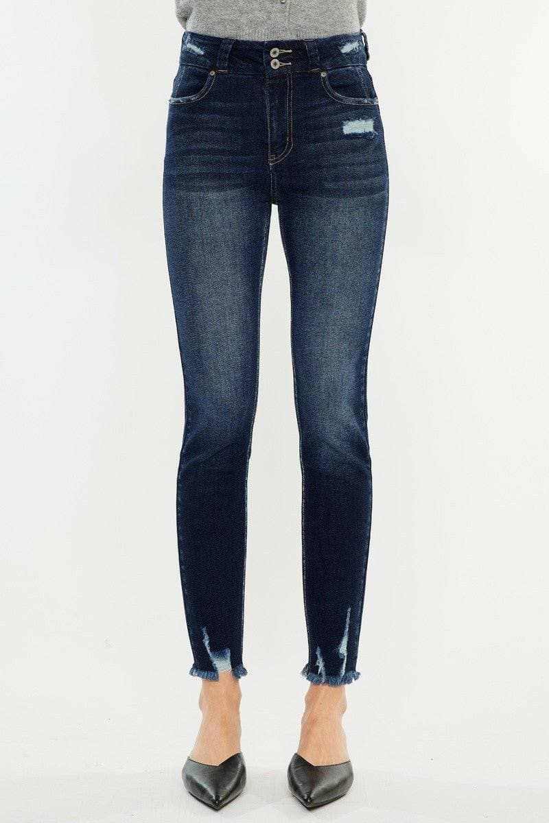 Vintage charm high waist jeans by Kancan - Love Salve