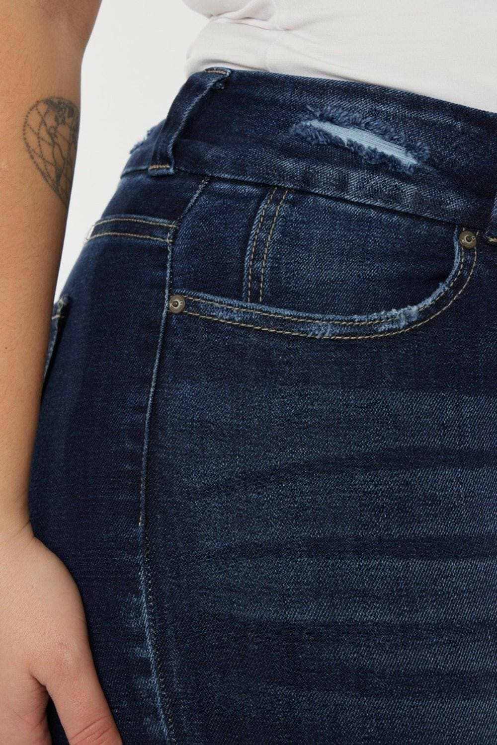 Vintage charm high waist jeans by Kancan - Love Salve