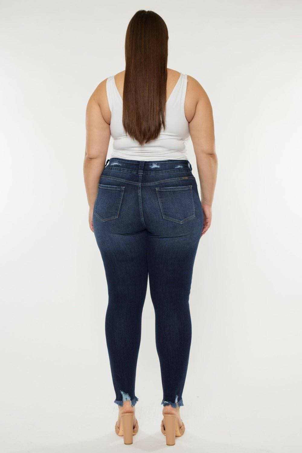 Vintage charm high waist jeans by Kancan - Love Salve