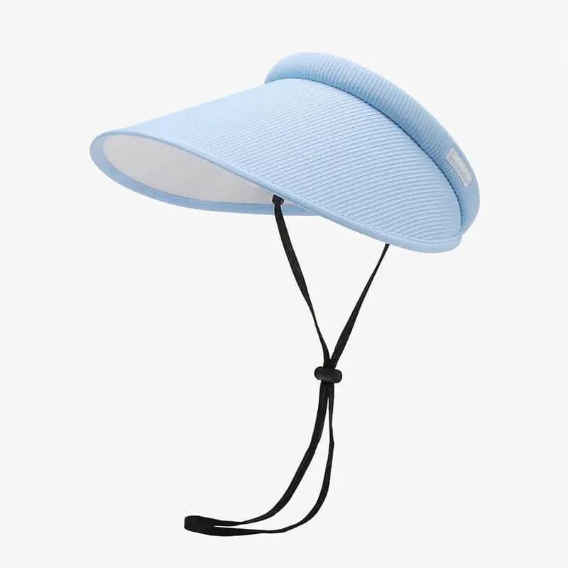 Wide-brim sun hat - stylish pvc - Love Salve