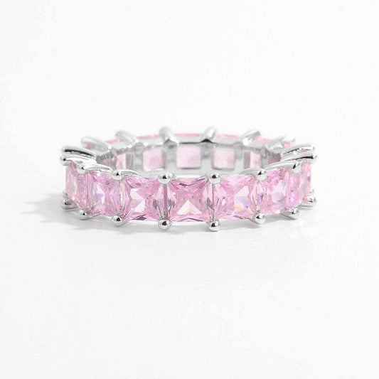 Zircon ring in sterling silver - Love Salve