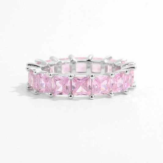 Zircon ring in sterling silver - Love Salve