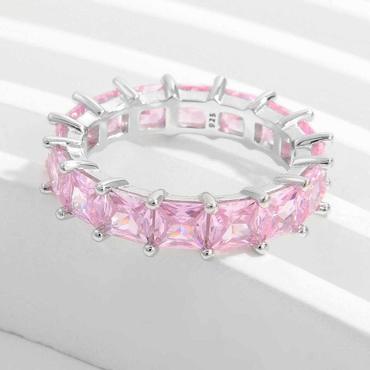 Zircon ring in sterling silver - Love Salve