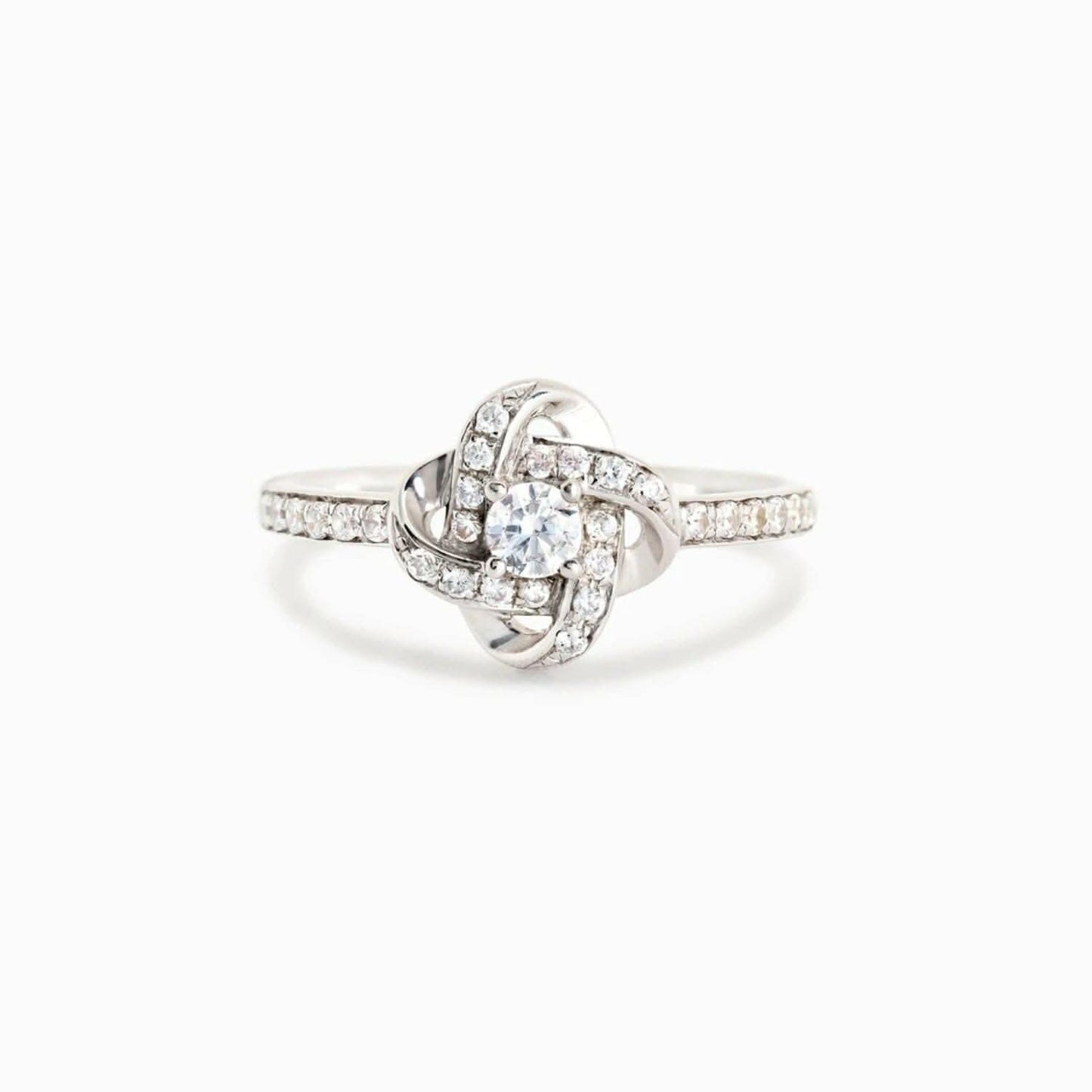 Zircon sterling silver ring - Love Salve