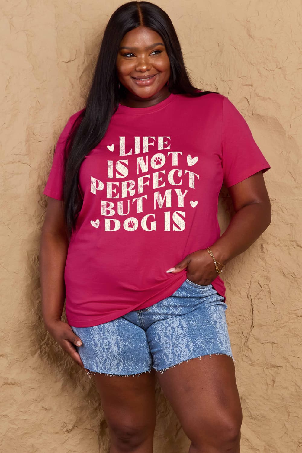 Simply Love: Dog T-Shirt - Soft Cotton