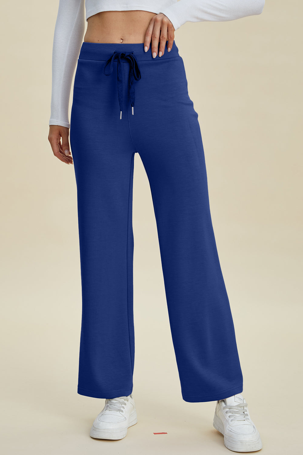 ShopBasicbae Wide Leg Scuba Pants