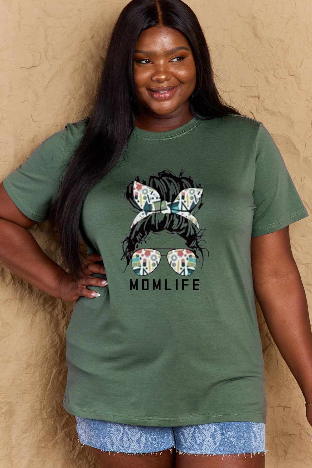 Simply Love: Mom Life Cotton Tee