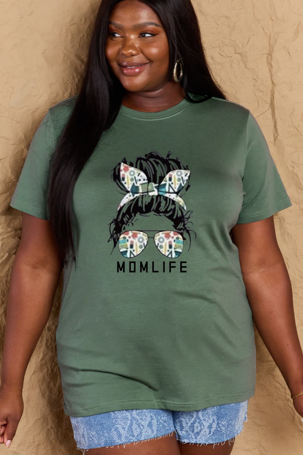 Simply Love: Mom Life Cotton Tee