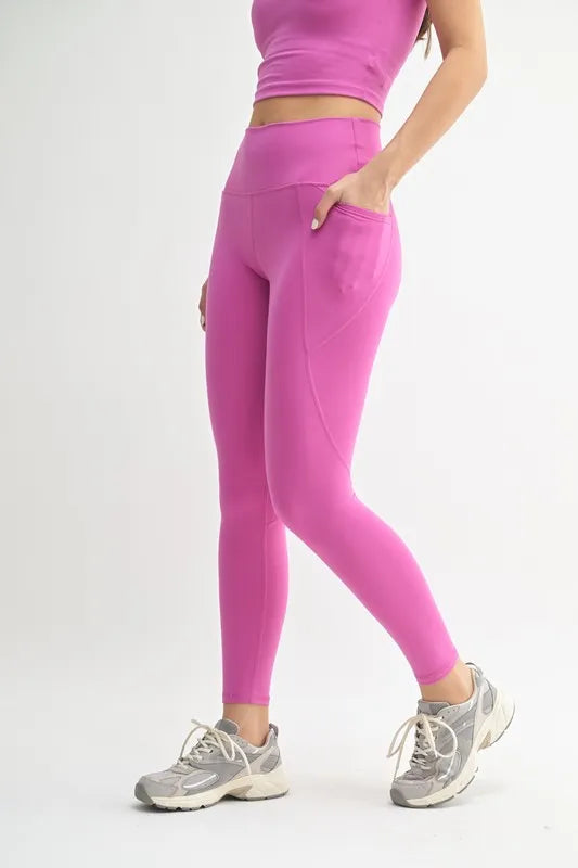 Venice Cloud Light Sculpt High-Waisted Leggings – New Orchid