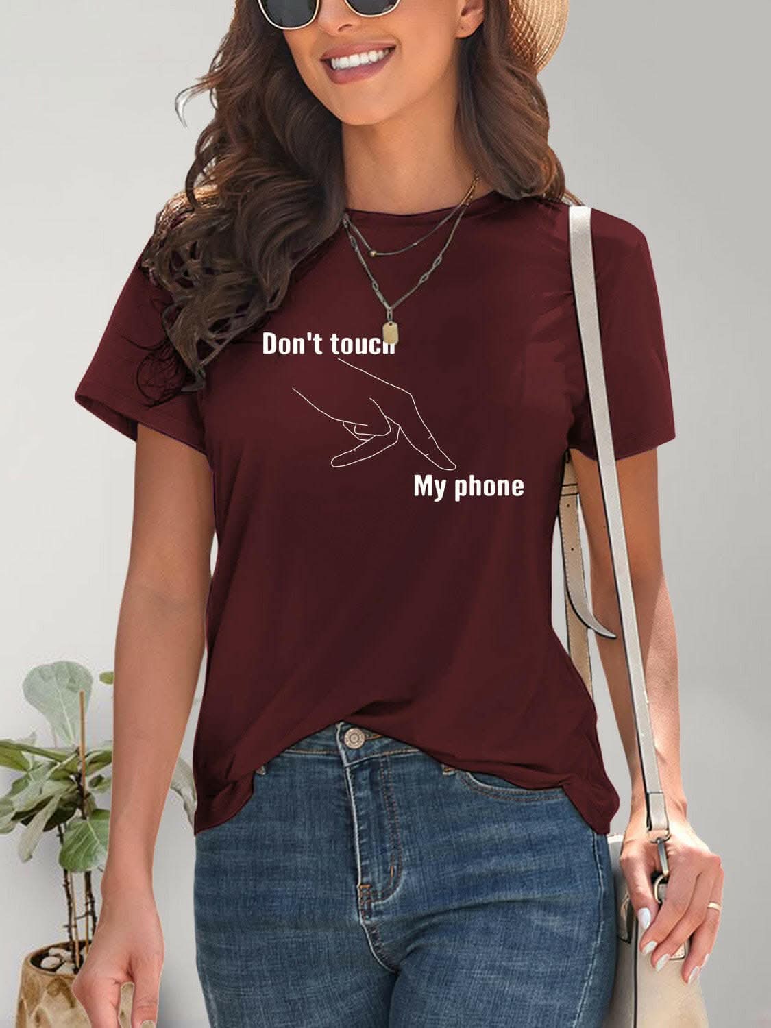 Graphic Tee - Round Neck, Short Sleeve - Love Salve