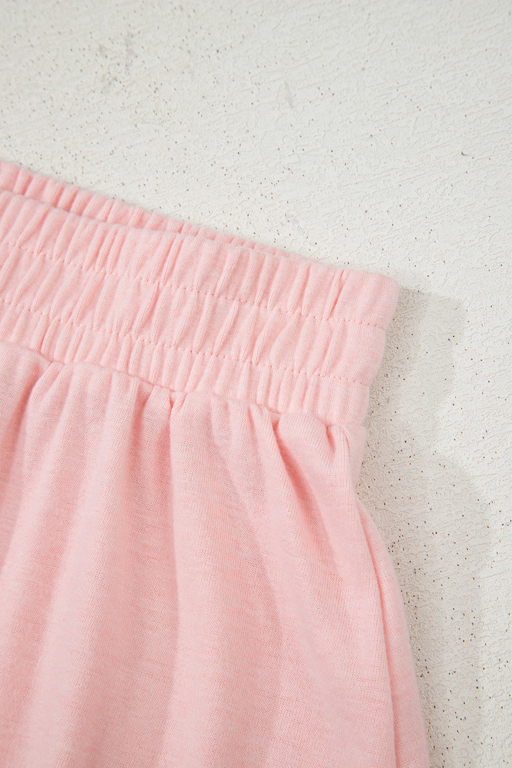Light Pink 3 Pcs Crop Tank Top Shorts with Cardigan Set