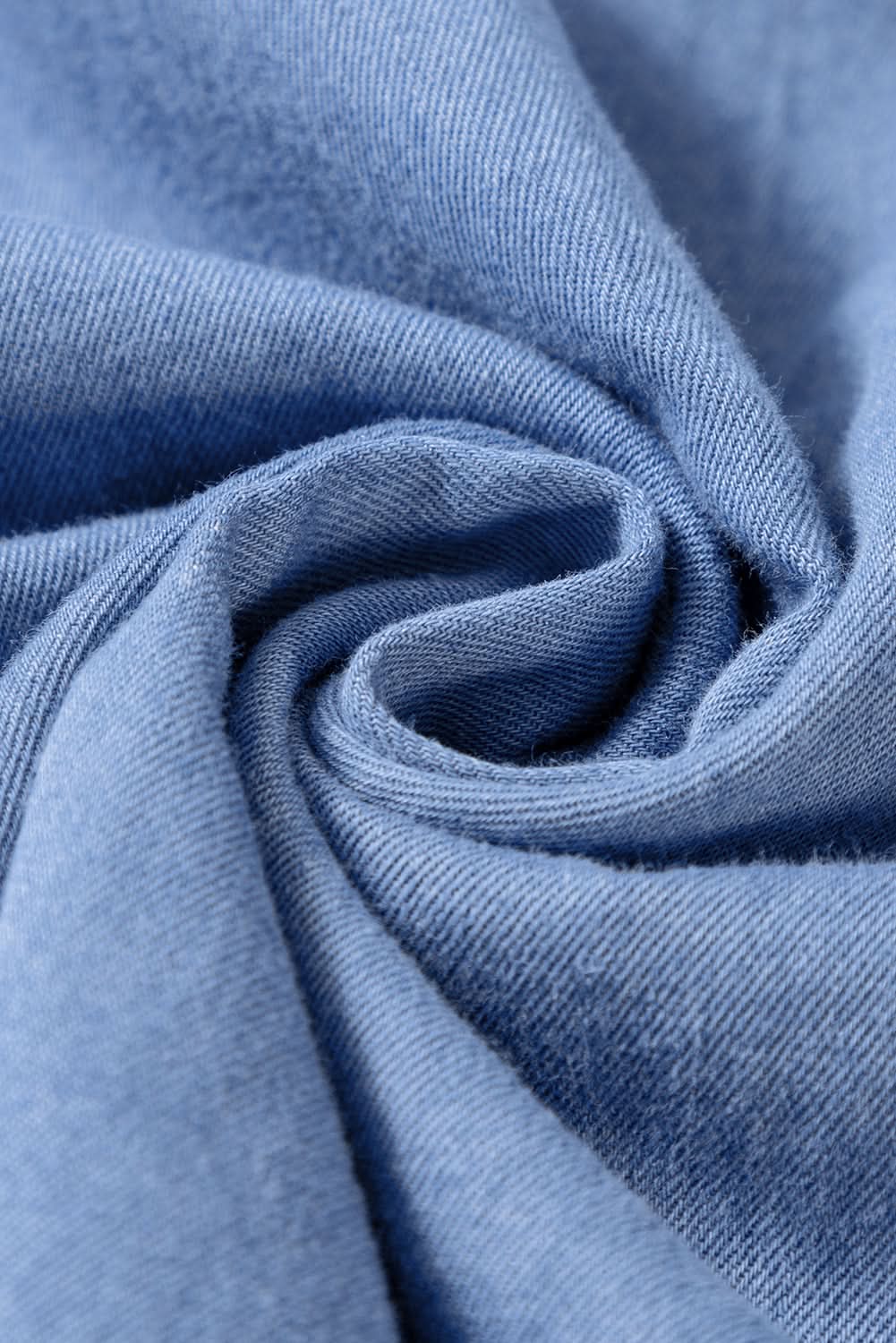 Myosotis Chambray Deep V Neck Bracelet Sleeve Maxi Dress - Love Salve