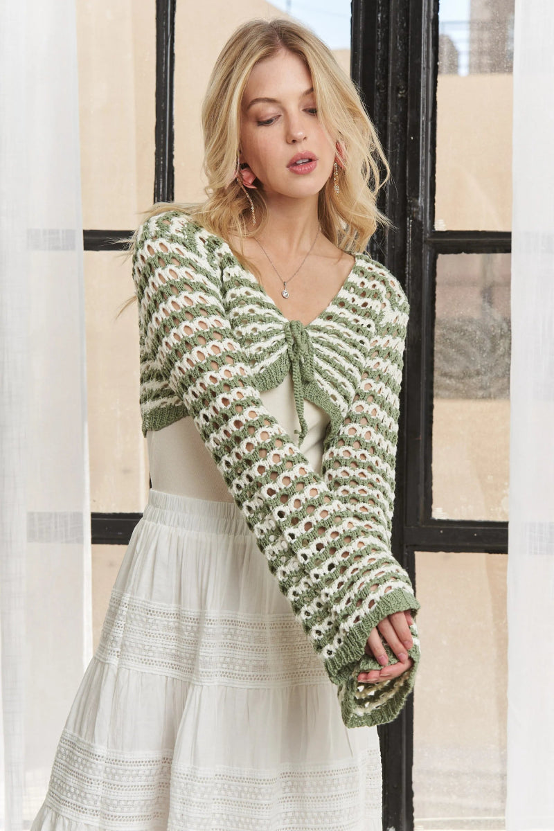 ADORA Long Sleeves Sweater Top - Love Salve