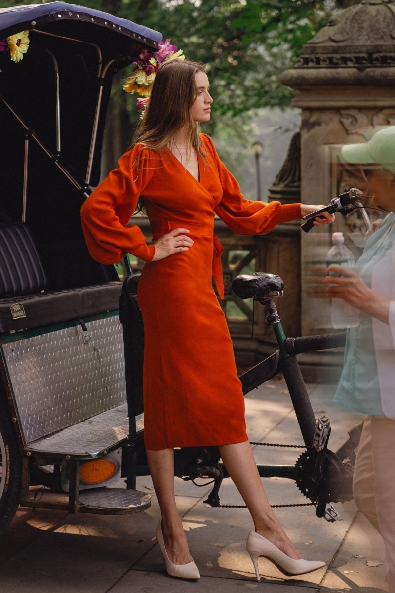 ADORABLE IDEAL SWEATER MIDI DRESS - Love Salve