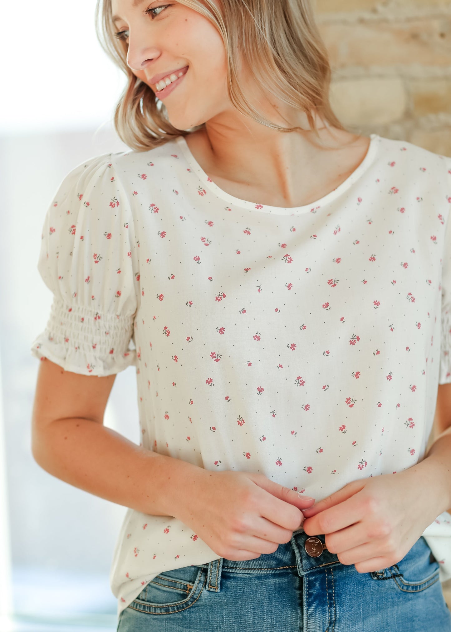 Alisa Short Ruffle Sleeve Top - FINAL SALE - Product image 7 IC Tops by Inherit Co.