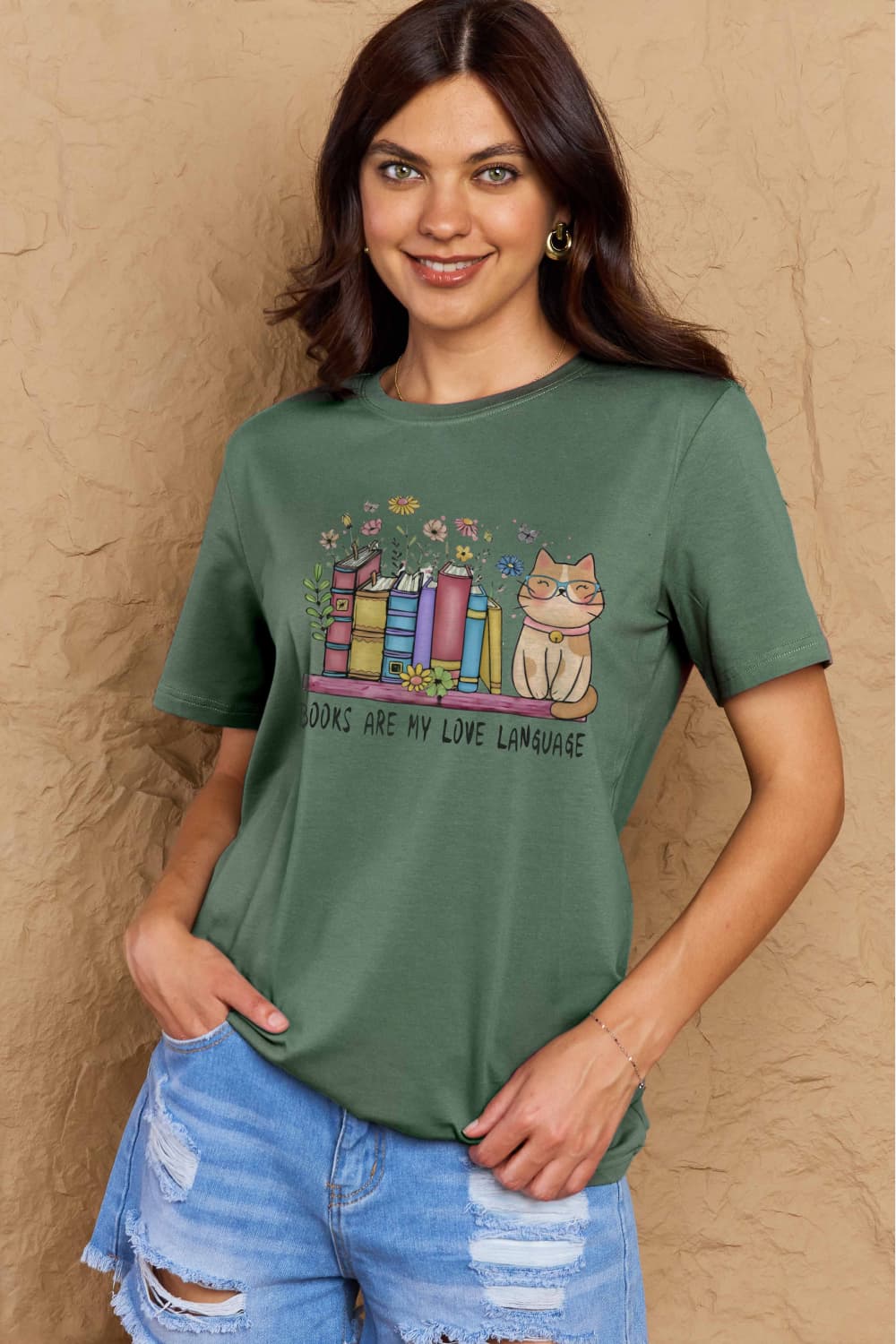 Simply Love: Books Graphic Tee
