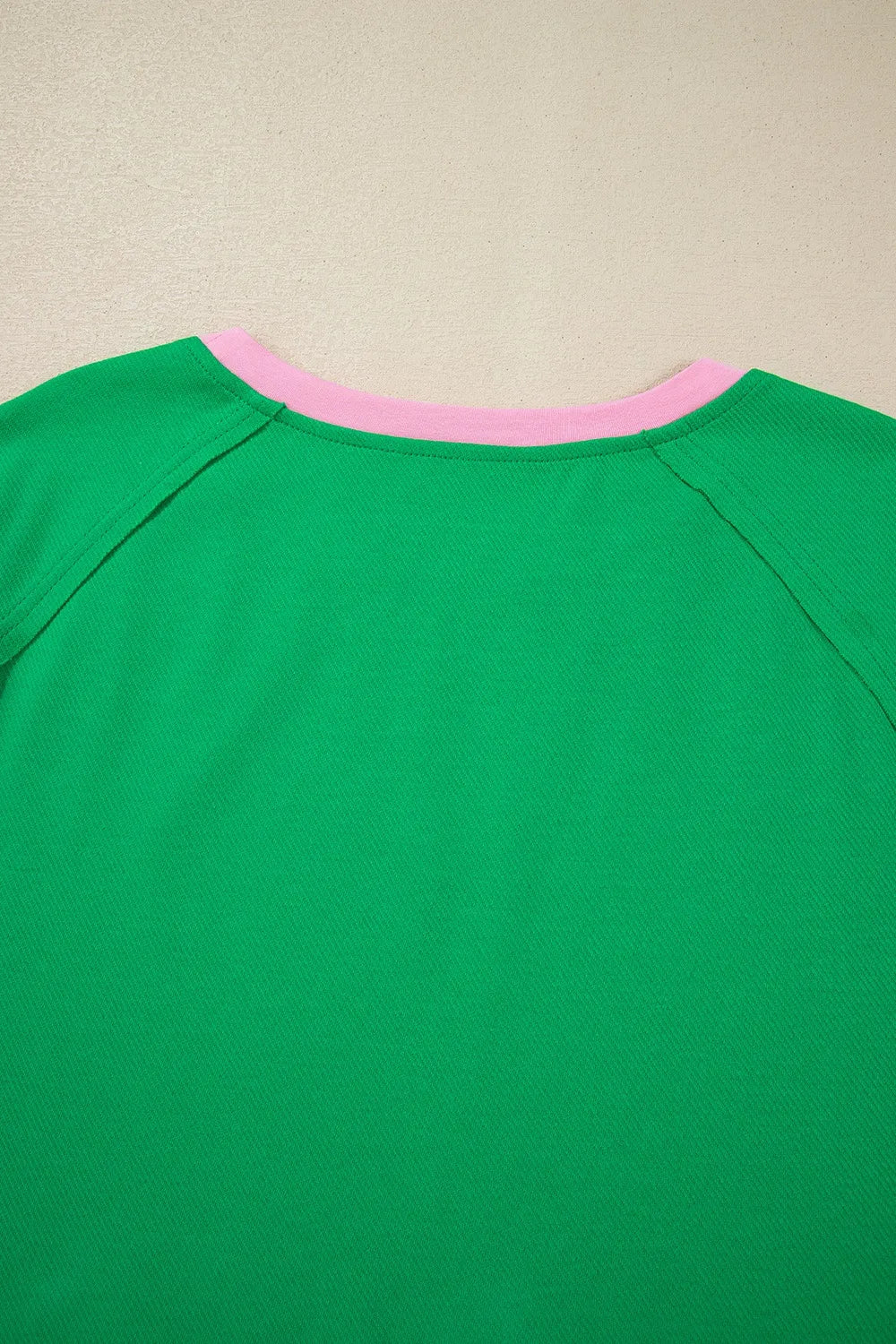 Simply Love: Two-Tone Crew Tee & Shorts Set